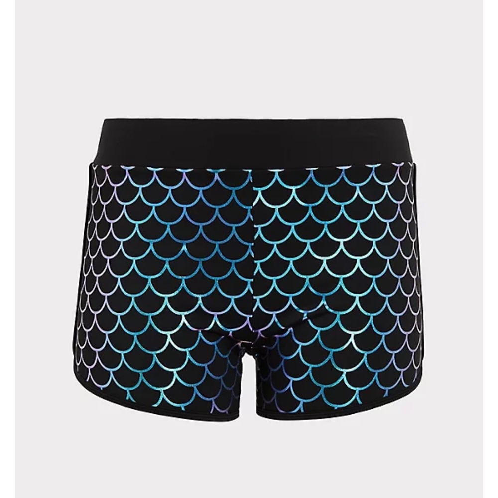 ISO Mermaid dolphin swim shorts Torrid